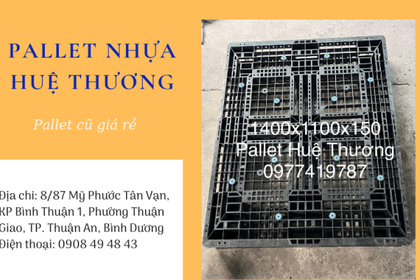 Huệ Thương chuyên thu mua pallet nhựa cũ giá tốt Bình Dương